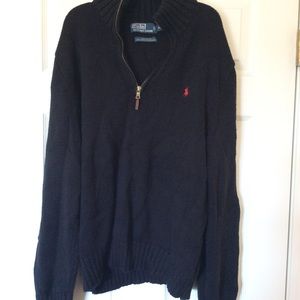 Men’s Polo Fleece Sweater